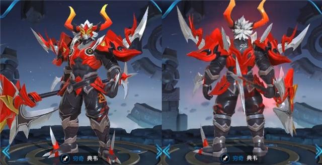 《王者荣耀》典韦穷奇皮肤特效图文详解
