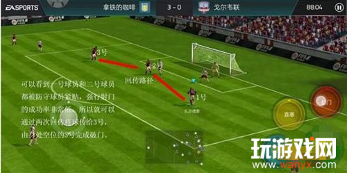 《FIFA足球世界》回传打法技巧介绍