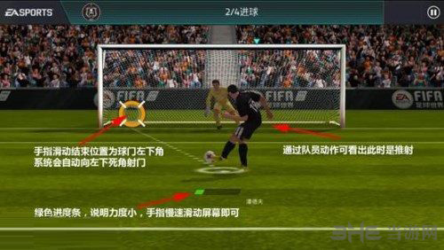 《FIFA足球世界》推射技巧详解