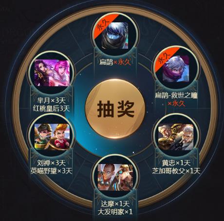 《王者荣耀》幻想奇妙夜永久皮肤礼包