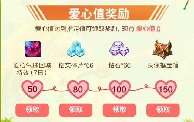 《王者荣耀》爱心值获得方法