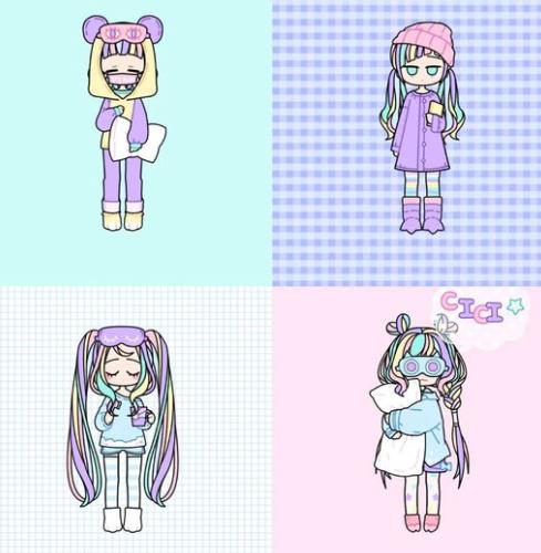 《粉彩女孩》获得内购衣服指南