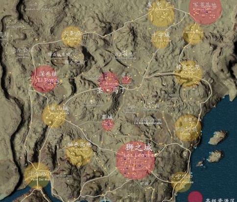 《绝地求生刺激战场》沙漠地图怎么搜资源