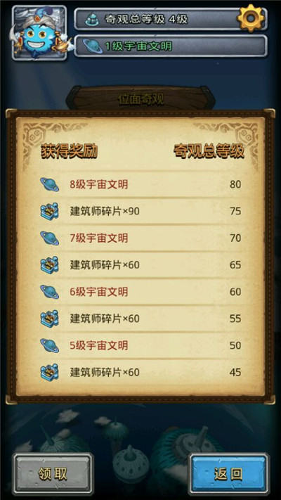 《不思议迷宫》位面奇观奖励是什么