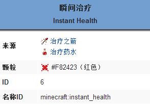 《我的世界》瞬间治疗buff的效果作用一览