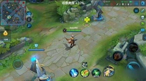 《王者荣耀》地图亮度怎么调