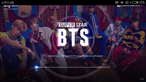 SuperStar BTS怎么登陆