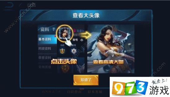 《王者荣耀》大头像显示是什么意思?