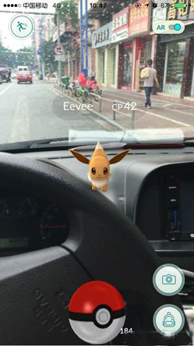 pokemon goAR模式怎么开