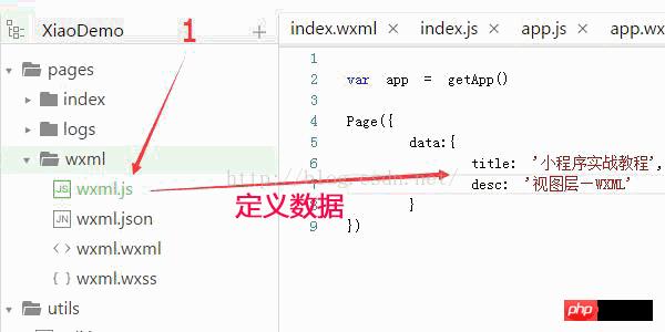 微信小程序之视图层WXML绑定数据、模板、逻... 微信小程序之视图层WXML绑定数据、模板、逻...