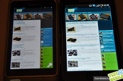 AMOLED���� ŵ����N8��������Galaxy S