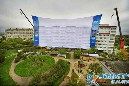 全球最大电影屏幕 诺基亚再创新纪录 全球最大电影屏幕 诺基亚再创新纪录