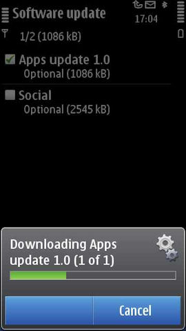 “应用更新”可用于塞班3手机 “应用更新”可用于塞班3手机
