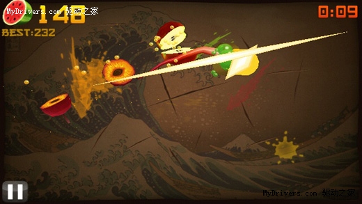 诺基亚Ovi商店开卖《水果忍者》 诺基亚Ovi商店开卖《水果忍者》