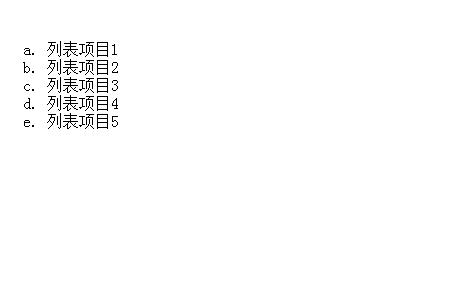 list-style-type list-style-type