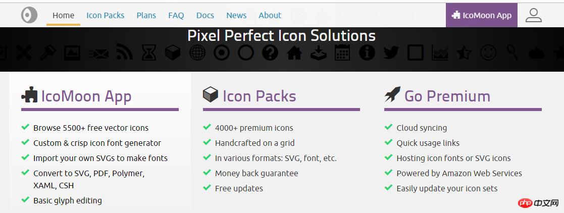 CSS什么是图标字体(IconFont)?有什么用?