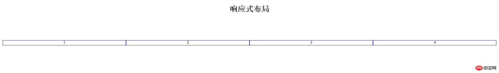 PC端移动端不同屏幕大小下响应式布局