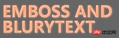 CSS3属性:text-shadow文本阴影的使用方法