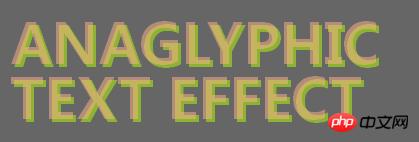 CSS3属性:text-shadow文本阴影的使用方法