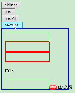 jQuery遍历有什么用?jQuery遍历的实现