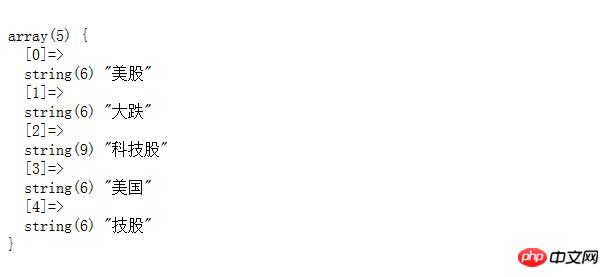 php analysis如何提取关键字?(代码)