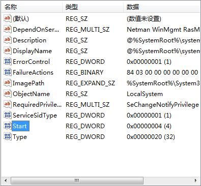 Win7无法启用共享访问提示错误1061怎么办?